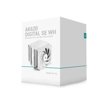 DEEPCOOL AK620 Digital SE 120mm Dual Tower CPU Air Cooler ( White )