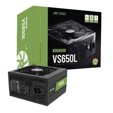 Ant Esports VS650L 650 Watts PSU Black