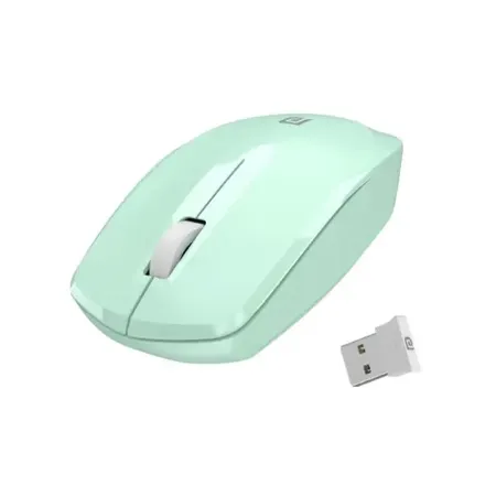 Portronics Toad 25 Wireless Mouse, 2.4 GHz with USB Nano Dongle, 1200 DPI Optical Tracking, Ambidextrous for PC, MacBook, Laptop (Red)