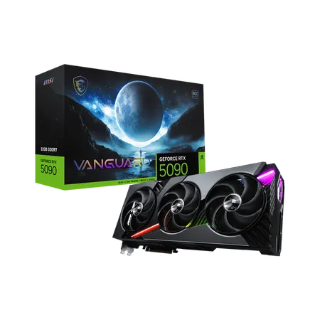 MSI GeForce RTX 5090 32G VANGUARD SOC GDDR7 Graphics Card