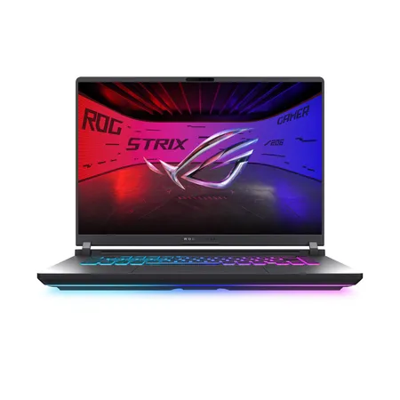 ASUS 2025 STRIX G16, ARL HX CORE ULTRA 9/ RTX5060- 8GB/ 16G/ 1T/ 16-INCH 2.5K (2560 X 1600, WQXGA) 16:10 ASPECT RATIO 240HZ/ 0/ 90WHRS, 4S1P, 4-CELL LI-ION/ WINDOWS 11 HOME - ASUS RECOMMENDS WINDOWS 11 PRO FOR BUSINESS/ MCAFEE 1 YEAR/ GREY