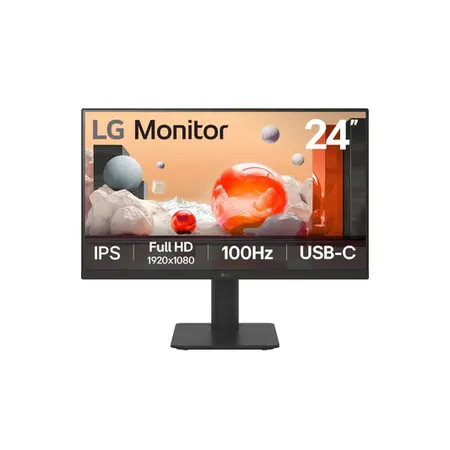 LG 27MS570B-B 27" 100Hz Full HD IPS Monitor Built-in Speakers USB Type-C 65W PD