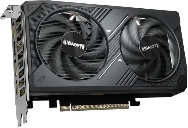 GIGABYTE GeForce RTX 5050 WINDFORCE OC 8GB GDDR6, PCIe 5.0 Graphics Card – Blackwell DLSS 4, 2587 MHz Boost Clock, Twin Hawk Fans, Thermal Gel