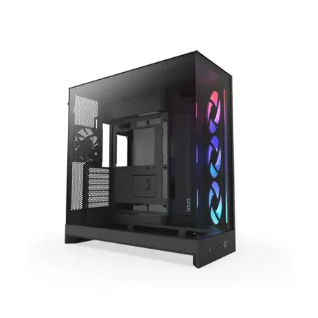 NZXT H9 Flow RGB ATX Mid Tower Cabinet Black (CM-H92FB-R1)