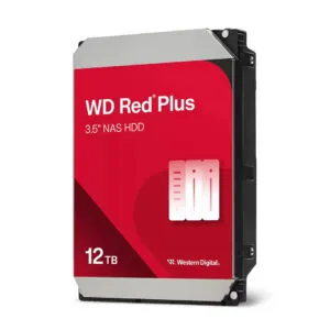 Western Digital WD Red Plus 12TB 3.5" SATA 7200RPM NAS Internal Hard Disk Drive