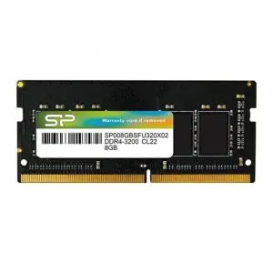 Silicon Power 8GB (8GBX1) DDR4 3200MHz Laptop Memory SP008GBSFU320X02