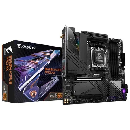 Gigabyte B650M Aorus Pro AX AM5 Micro ATX Motherboard (B650M AORUS PRO AX)