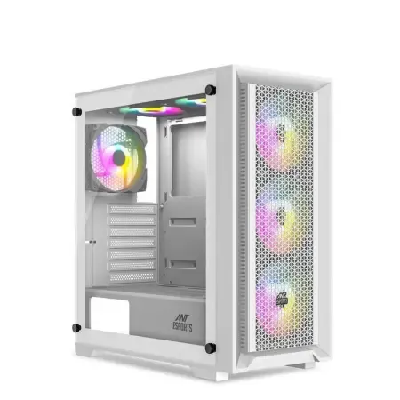 Ant Esports SX7 Mid-Tower Gaming Cabinet White