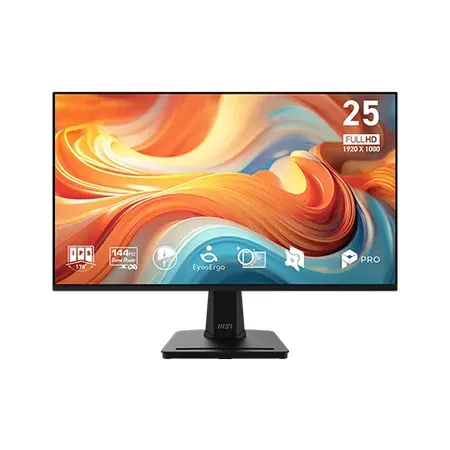 MSI PRO MP251 E14L 24.5Inch IPS FHD 144Hz Professional Monitor
