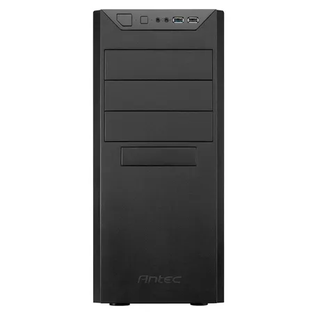 Antec VSK4000B-U3 (ATX) Mid Tower Cabinet (Black)