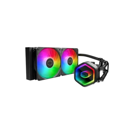 COOLER MASTER MasterLiquid Core ll 240 ARGB 240mm CPU Liquid Cooler ( Black ) ( Core 2 )