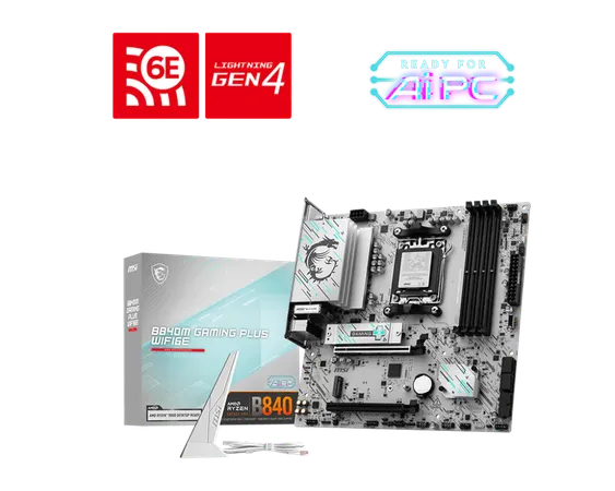 MSI B840M Gaming WIFI6E M-ATX Motherboard