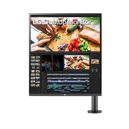 LG 28MQ780-B Nano IPS Dual Up Monitor with Ergonomic Stand