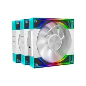 Ant Esports Quartzflow 120mm 3 in 1 ARGB Case Fan Kit – White