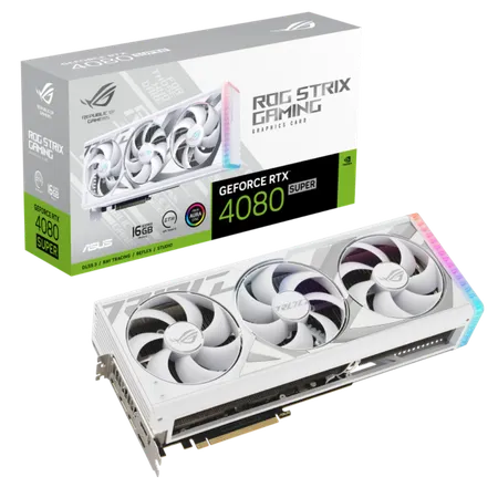 ASUS ROG Strix RTX 4080 Super White OC Edition 16GB Nvidia Graphic Card