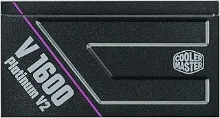 Cooler Master V1600 V2 Platinum ATX 3.1 Power Supply - Fully Modular | 80 Plus Platinum Certified | Mobius Fan | PCIe 5.1 x 2 Connector | ATX 3.1 Version | 1600 Watt