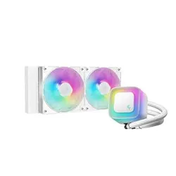 DeepCool LE240 V2 240mm A-RGB AIO CPU Liquid Cooler-White