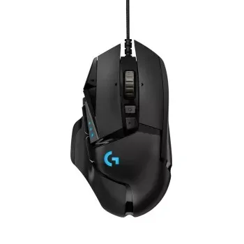 Logitech G502 Hero Wired 25K Sensor Gaming Mouse with Adjustable DPI Up to 25600 On-Board Memory and 11 Programmable Buttons