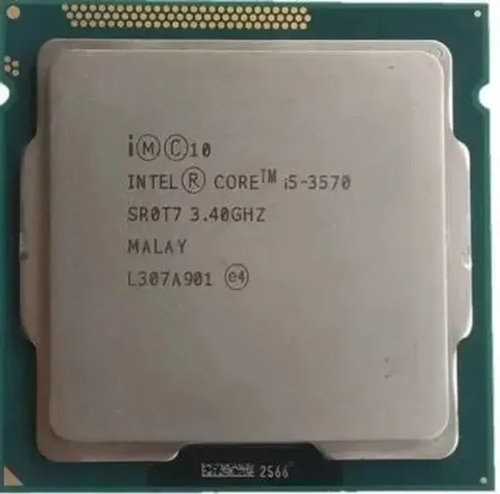 Intel 3570 processor 3.8 GHz LGA 1155 Socket 4 Cores Desktop Processor