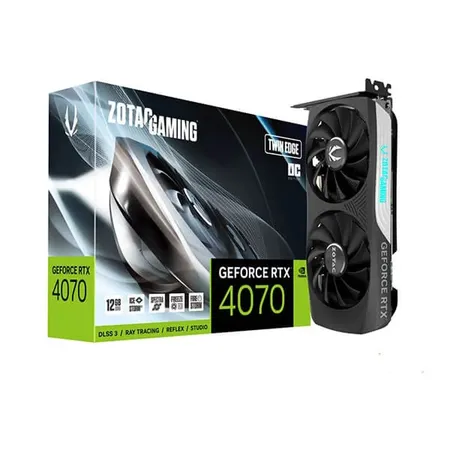 Zotac Gaming GeForce RTX 4070 TWIN EDGE OC 12GB GDDR6X Graphic Card ZT-D40700H-10M