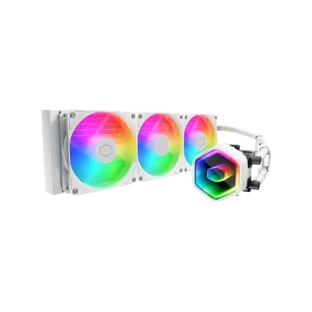 COOLER MASTER MasterLiquid 240 Core II ARGB White CPU Liquid Cooler