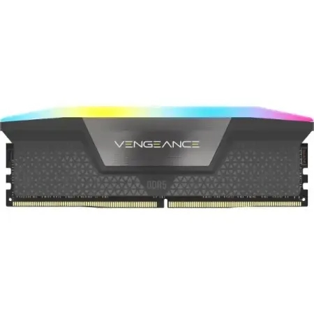 Corsair VENGEANCE RGB 16GB (16GB x 1) DDR5 6000Mhz CL36 AMD EXPO & Intel XMP Desktop Memory (RAM) Black