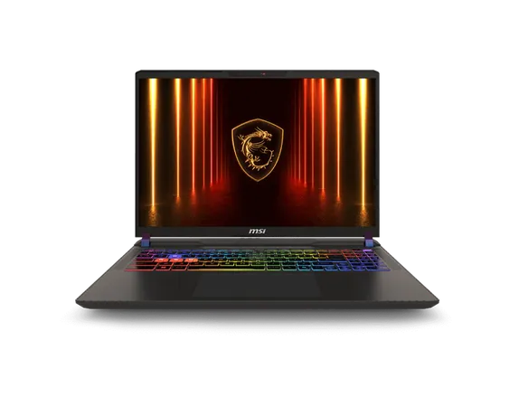 MSI VECTOR 16 HX AI A2XWHG-443IN GAMING LAPTOP INTEL CORE ULTRA 7 255HX, 16GB DDR5-6400, 1TB NVME , NVIDIA GEFORCE RTX 5070 TI LAPTOP GPU, 12GB GDDR7, QHD+(2560 X 1600), 240HZ, , 24-ZONE RGB GAMING KEYBOARD WITH COPILOT KEY, WINDOWS 11 HOME