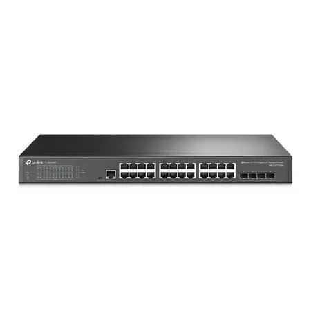 TP-Link TL-SG3428XF Omada 24-Port L2+ Smart Managed Enterprise Level Switch with 4 10GE SFP+ Slots