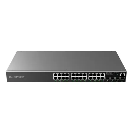 Grandstream GWN7813 Layer 3 Managed Network Switch 24 Port Gigabit with 4 SFP Plus