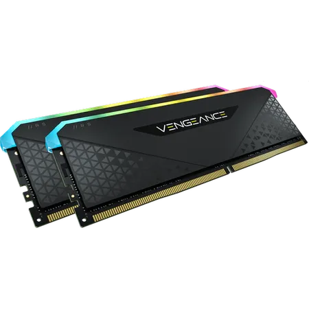 Corsair VENGEANCE RGB RS 32GB (2 x 16GB) DDR4 DRAM 3600MHz C18 Memory Kit CMG32GX4M2D3600C18