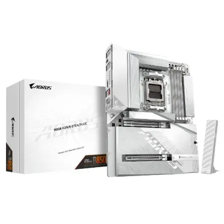 Gigabyte B850 AORUS STEALTH ICE AMD AM5 Socket DDR5 Motherboard