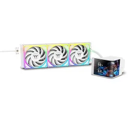 Thermaltake MAGCurve 360 Ultra ARGB Sync AIO Liquid Cooler Snow Edition (CL-W454-PL12SW-A)