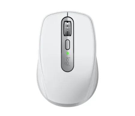 LOGITECH MX Anywhere 3S Wireless Ambidextrous Gaming Mouse ( 910-006932 / 8000DPI / 6 Macro Buttons ) ( Pale Grey )