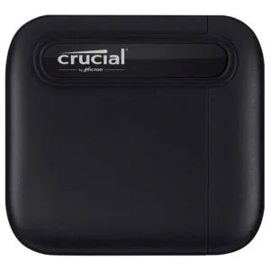 Crucial X6 4TB Portable External SSD with Speed Upto 800MB/s and 3 Years Limited Warranty