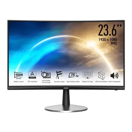 MSI PRO MP242C 23.6inch Curved Business Productivity Monitor