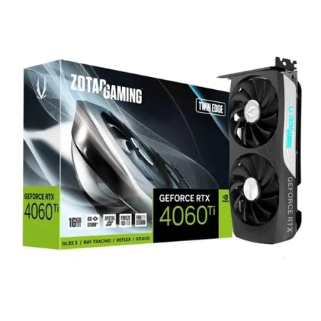 ZOTAC Gaming GeForce RTX 4060 Ti Twin Edge 16GB Nvidia Graphic Card
