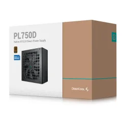 DeepCool PL750D ATX 3.0 750 Watt 80 Plus Bronze Power Supply R-PL750D-FC0B-IN-V2