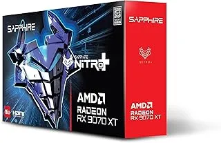 Sapphire Nitro+ Amd Radeon Rx 9070 Xt Gaming Oc 16Gb Dual Hdmi / Dual Dp GDDR6 16 GB AMD/ATI Chipset 256 bit 3060 MHz Graphics Card