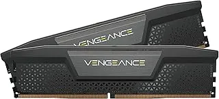 CORSAIR Vengeance DDR5 RAM 32GB (2x16GB) 6400MHz CL32 Intel XMP iCUE Compatible Computer Memory - Black (CMK32GX5M2B6400C32)