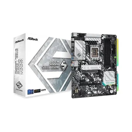 ASRock B660 STEEL LEGEND LGA 1700 DDR4 ATX Intel Motherboard