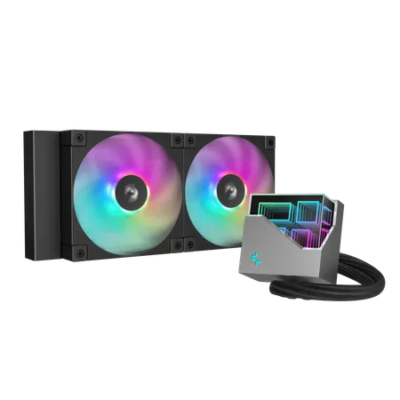 DEEPCOOL LT240 WH ARGB ALL IN ONE 240MM CPU LIQUID COOLER (R-LT240-WHAMNC-G-1)
