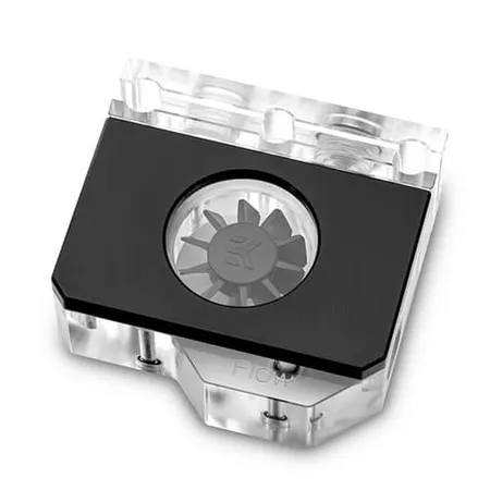 EK-Quantum Scalar - Flow Indicator - Bottom-To-Top - D-RGB - Black