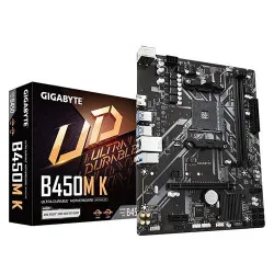 Gigabyte B450M K AM4 Micro ATX Motherboard (B450M-K)