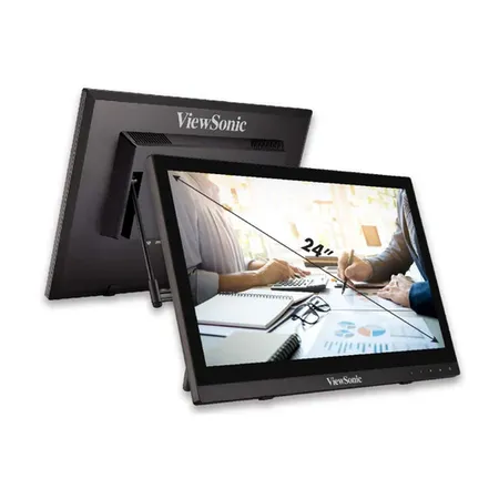 ViewSonic TD1630-3 16" HD 768p TN Panel Portable Touch Screen Monitor with Speaker