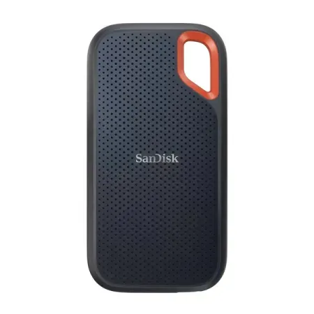 SanDisk 500GB Extreme Portable SSD 1050MB/s R, 1000MB/s W,Upto 2 Meter Drop Protection with IP55 Water/dust Resistance, HW Encryption, PC,MAC & TypeC Smartphone Compatible, 5Y Warranty, External SSD