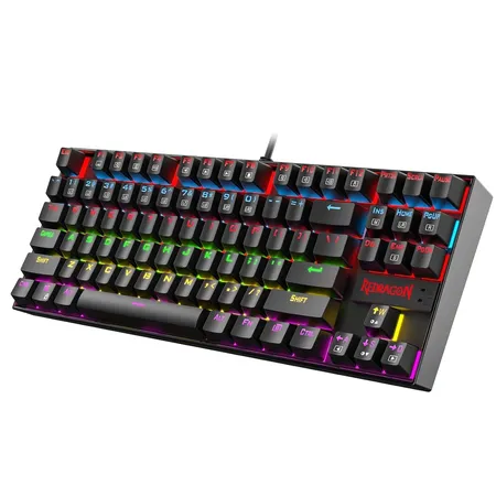 REDRAGON K552 RAINBOW KUMARA USB GAMING RED SWITCH KEYBOARD
