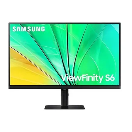 Samsung View Finity S6 27 Inch 100Hz 2560 x 1440 Resolution 5ms Response Time IPS Panel Gaming Monitors LS27D604UAWXXL