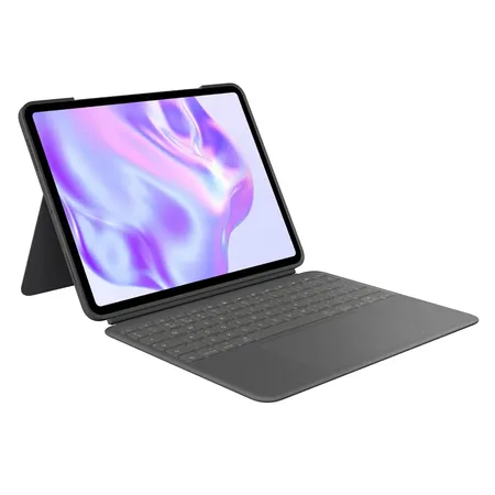 LOGITECH COMBO TOUCH IPAD PRO 13-INCH (M4)(2024) KEYBOARD CASE GRAPHITE