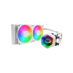 COOLER MASTER MasterLiquid 240 Core II ARGB White CPU Liquid Cooler