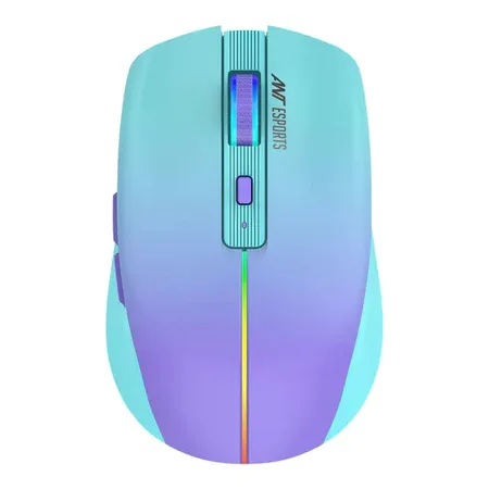 ANT ESPORTS GM400W Wireless Ambidextrous RGB Gaming Mouse ( GM400W-RGB-DULL-YELLOW ) ( 3200DPI / 6 Macro Buttons ) ( Dull Yellow )